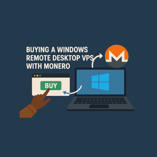 You can now buy Windows Remote Desktop Server With Monero